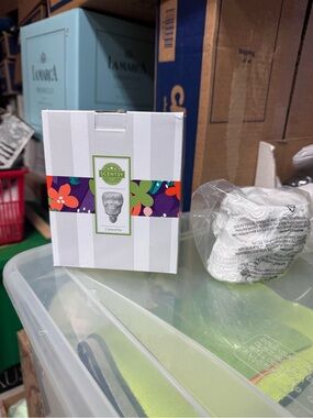 Scentsy White Calaverita Ceramic Skull Warmer